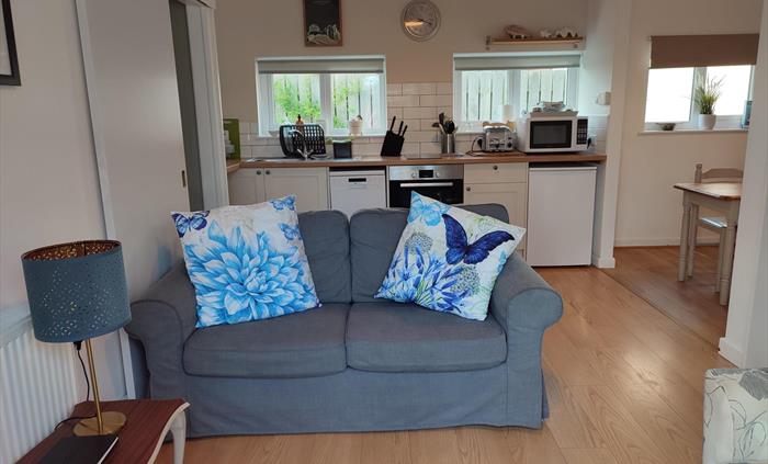 Open plan sitting area